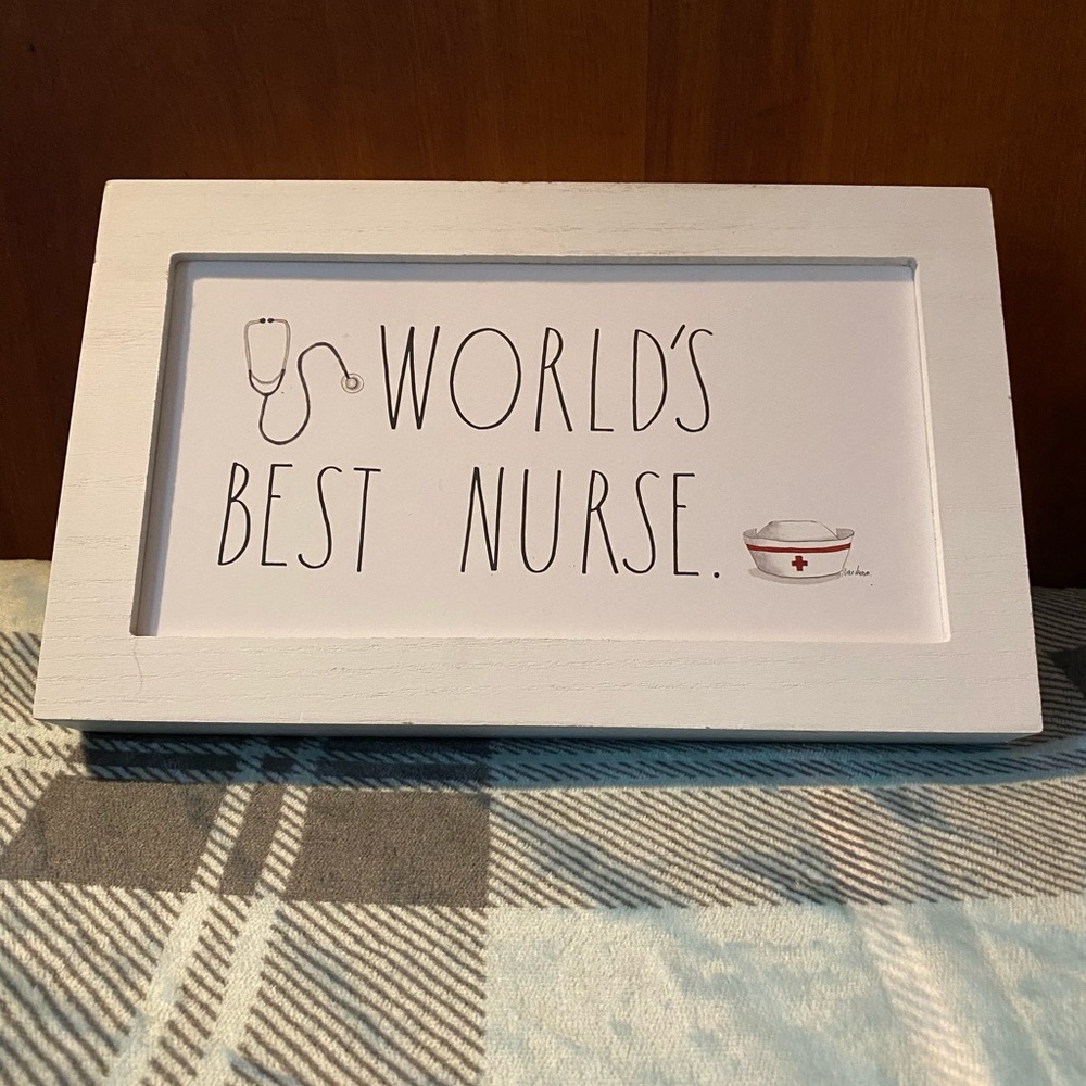 Rae Dunn wall plaque